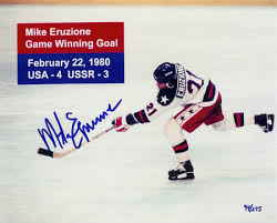 The Miracle on Mike Eruzione Game Winning Goal