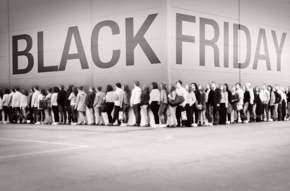 Black Friday Shopping Crowd 1